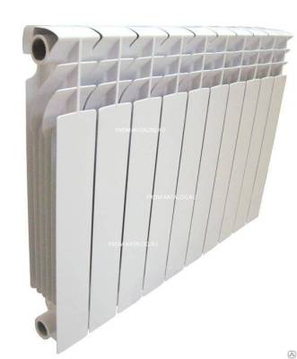 Биметаллический радиатор отопления VIVAT PREMIUM Bimetallo 500/100 10 сек.