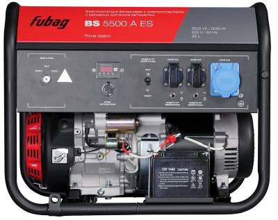 Бензиновый генератор Fubag BS 5500 A ES 