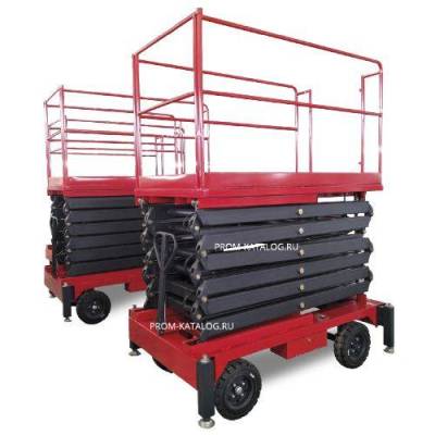 Ножничный подъемник QX-030-070 OXLIFT 7000 мм 300 кг 